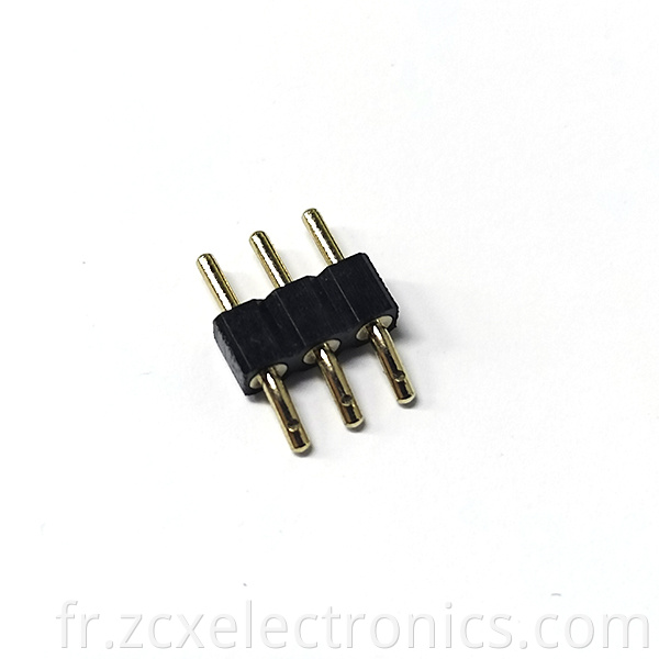 2.54mm Black Male Pin Header Connectors